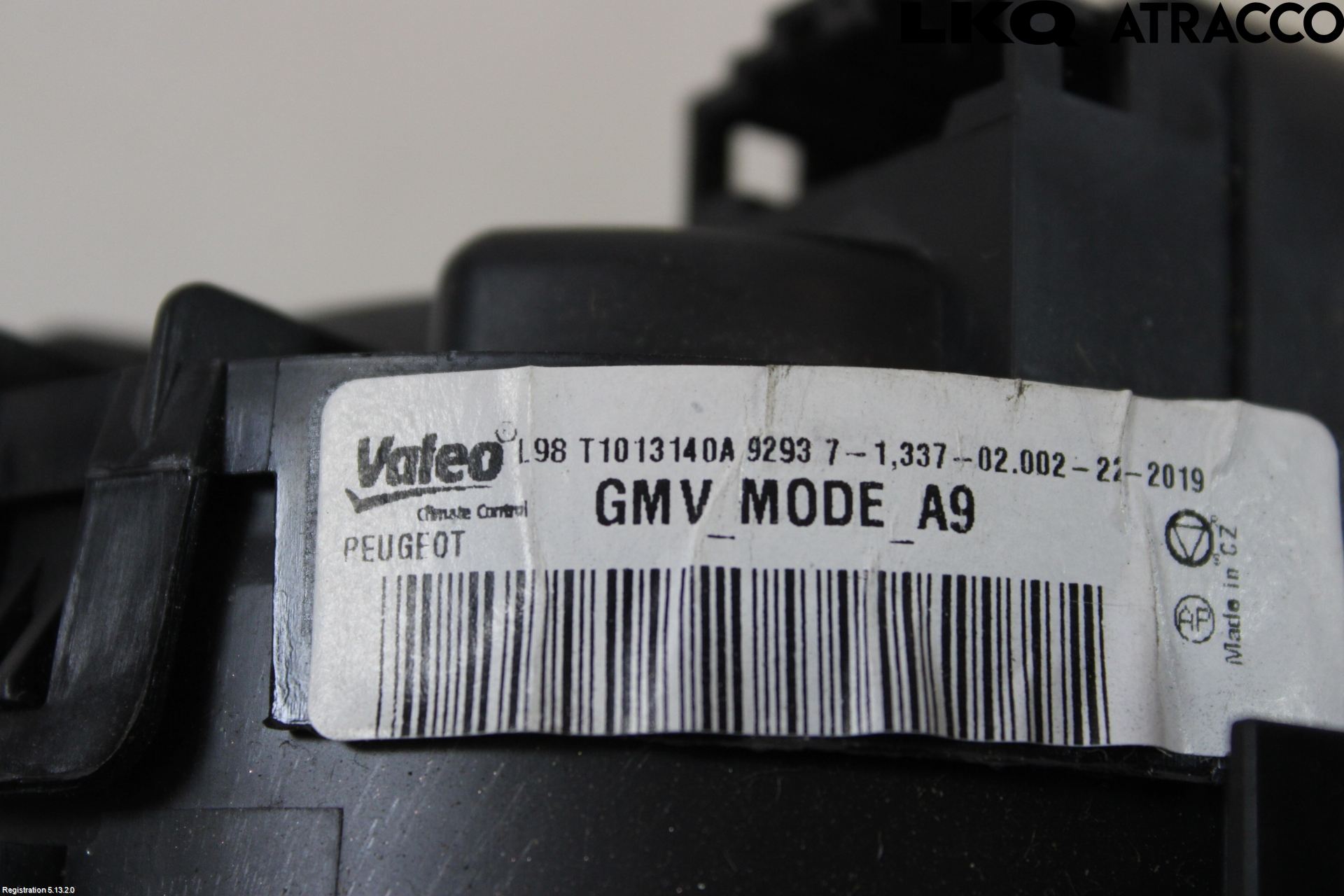 Peugeot PEUGOT 208 16-19 Varmeapparat Viftemotor
