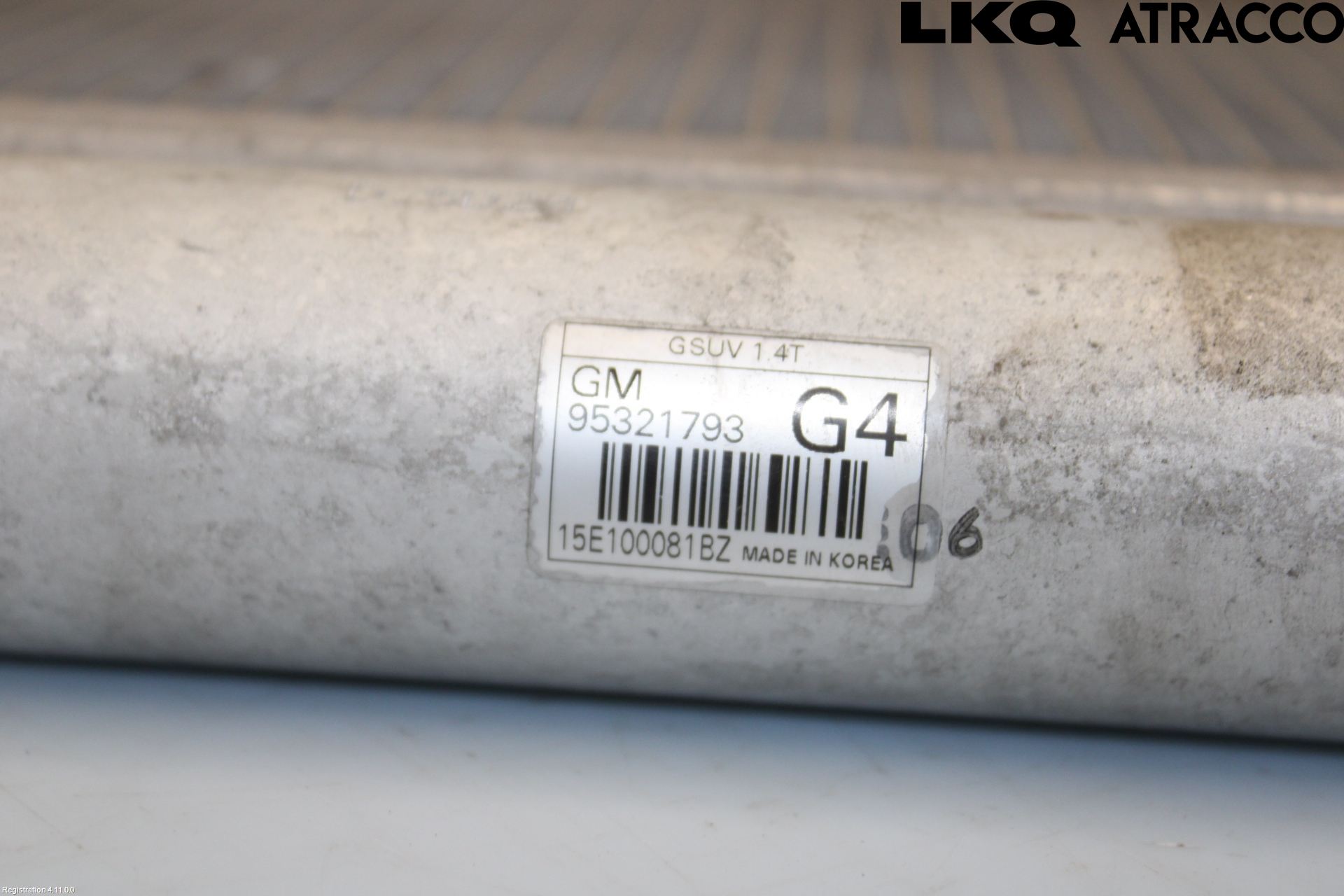 Opel MOKKA 13-20 Varme Ac Kondenser-Kjøler