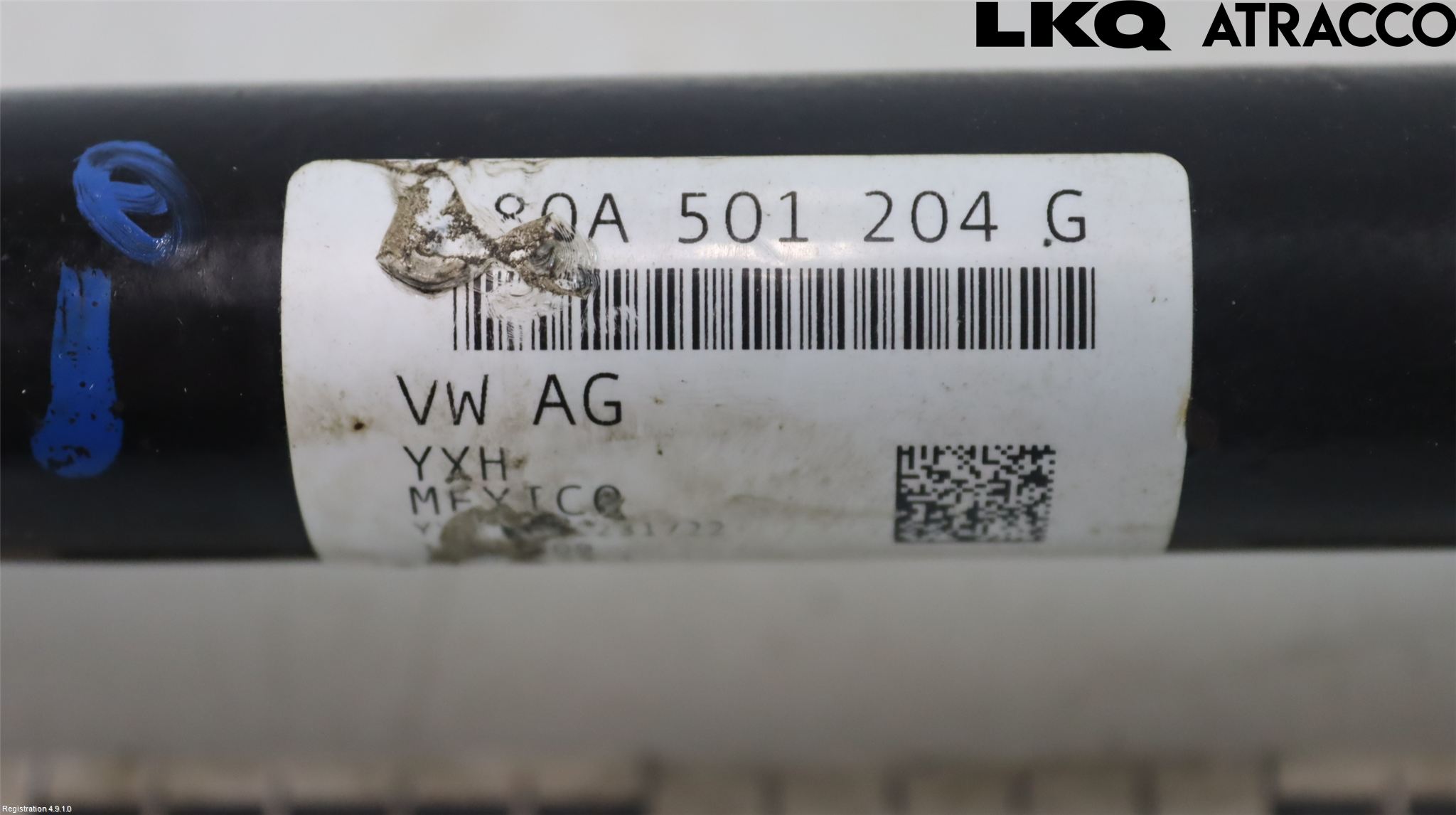 Audi Q5/SQ5 17- Drivaksel Bak Kompl Høyre