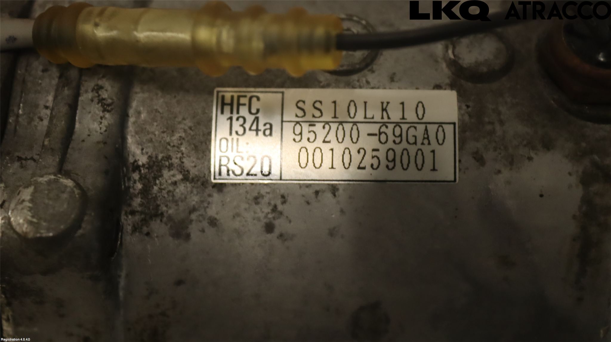 Suzuki WAGON R/R+ 93-08 Varme Ac Kompressor