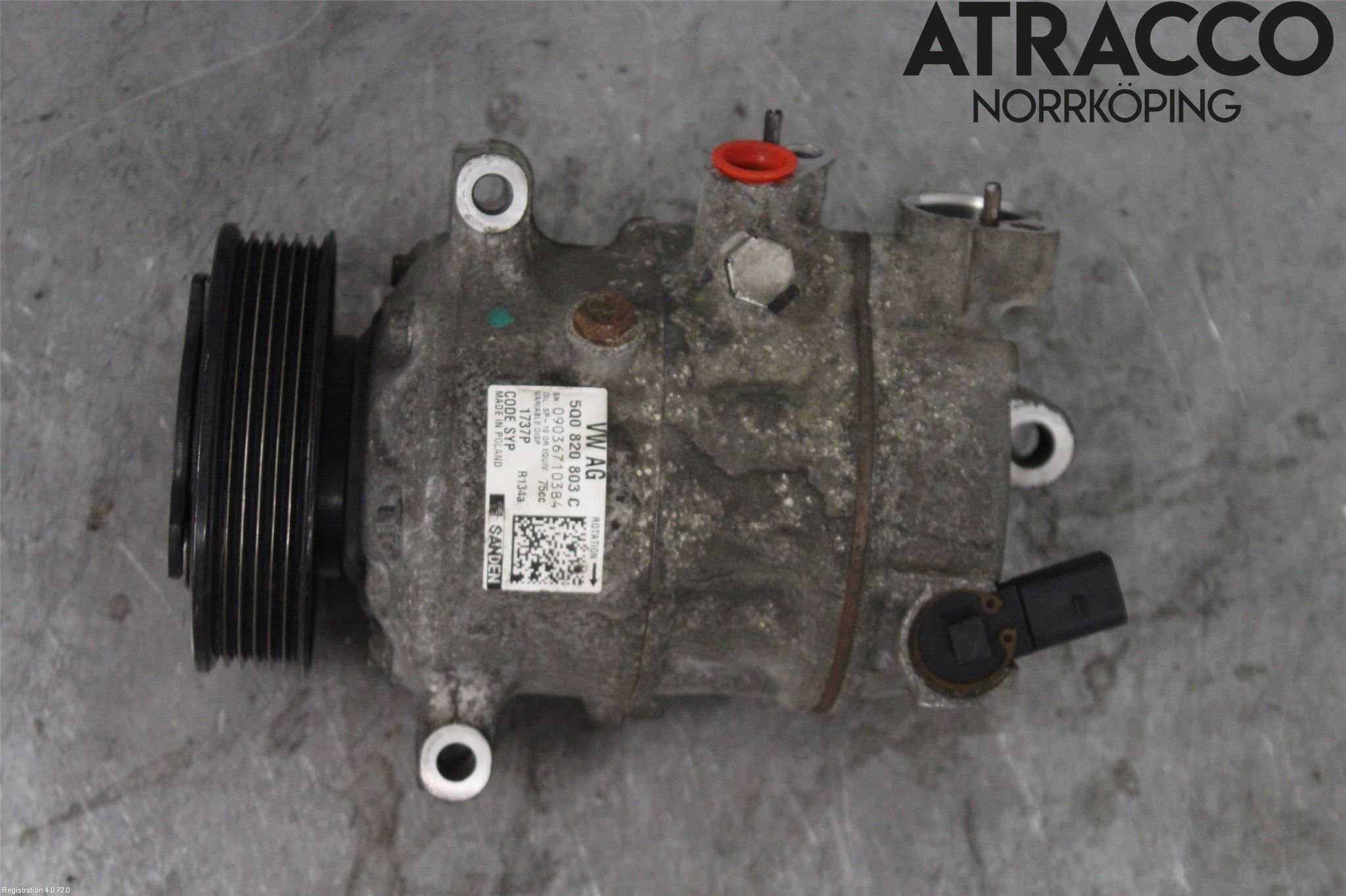 Skoda RAPID Varme Ac Kompressor
