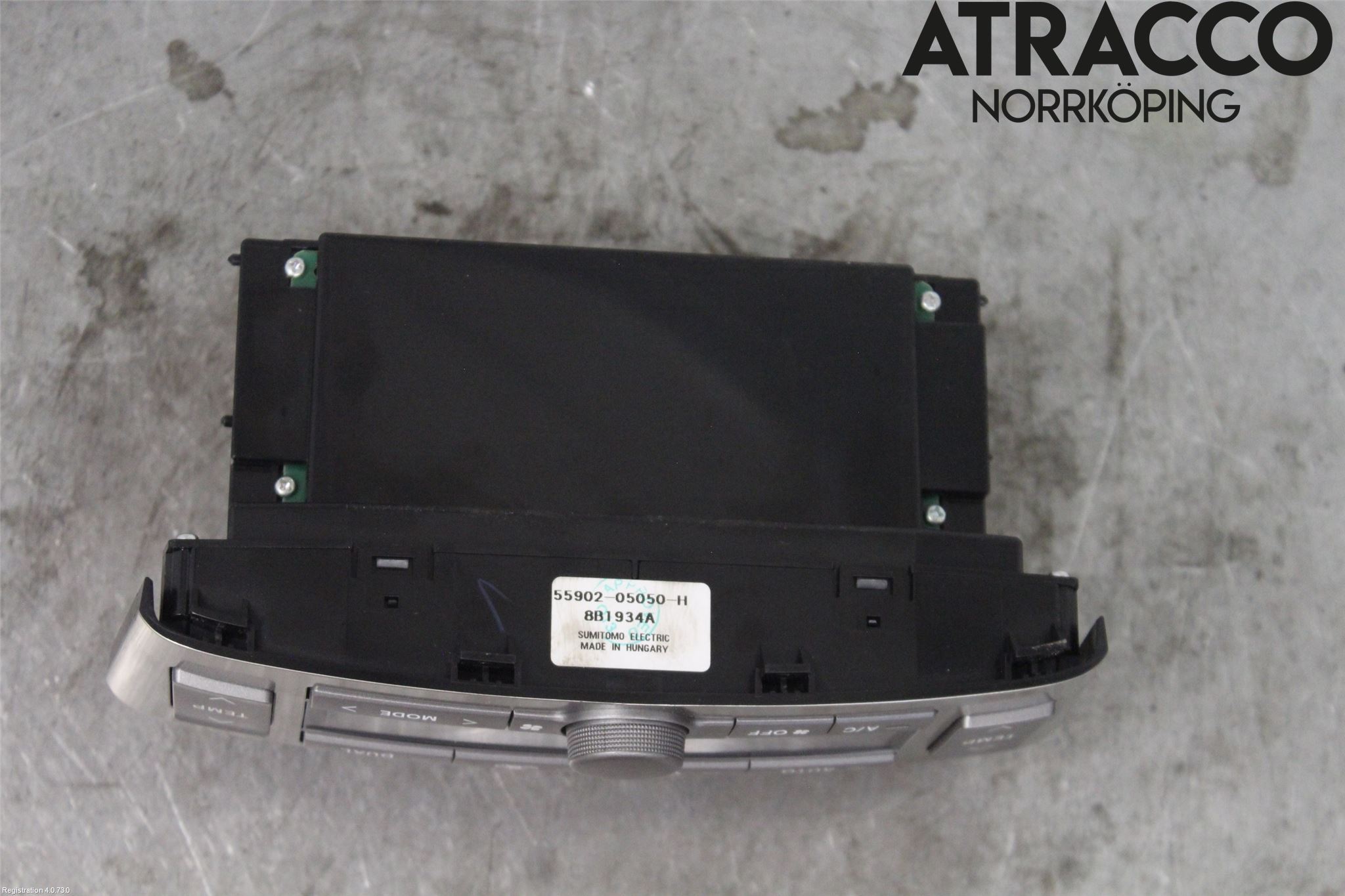 Toyota AVENSIS 07-08 Varmeapparat Panel(Regulering)