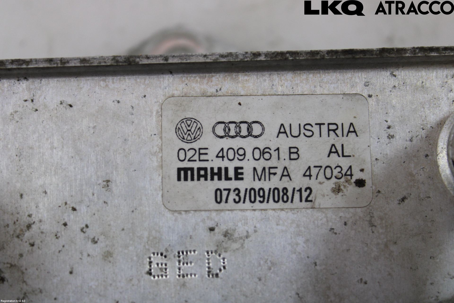 Volkswagen VW PASSAT 11-14 Radiator Oljekjøler Automatgea