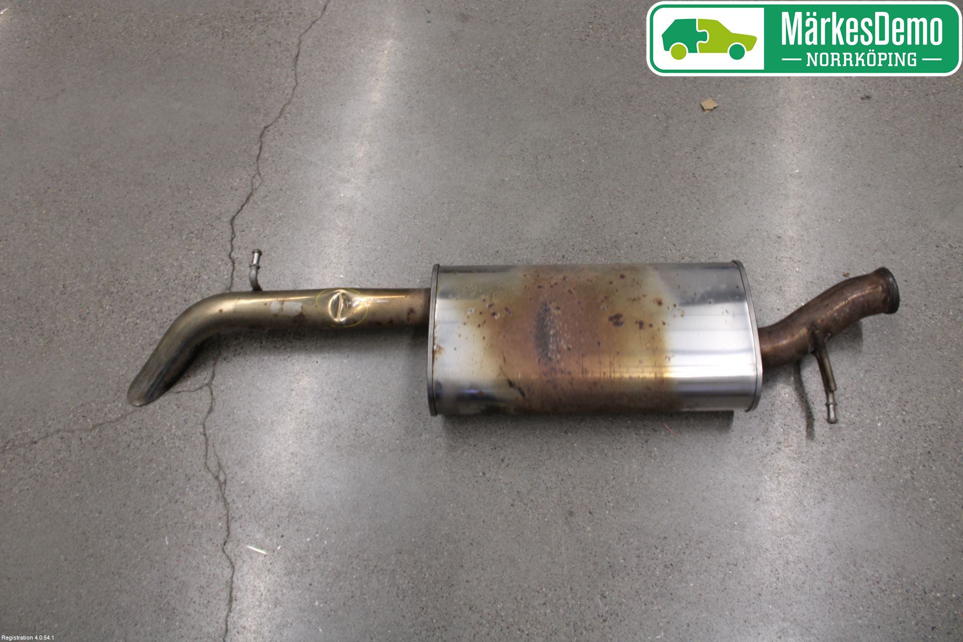 Mercedes-Benz MB VITO/V-KLASS (W640,W447,W448) 14- Eksos Bakre Potte