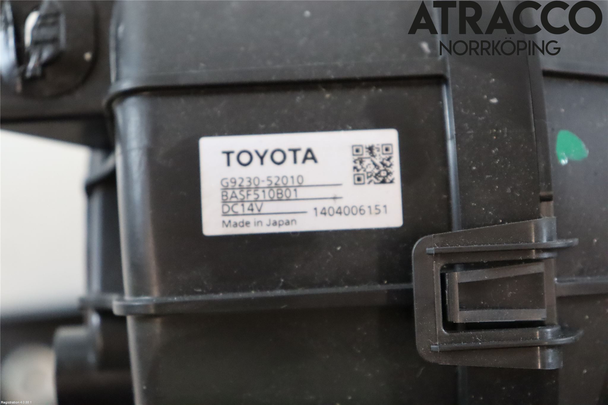 Toyota YARIS XP130 12-14 Varmeapparat Viftemotor