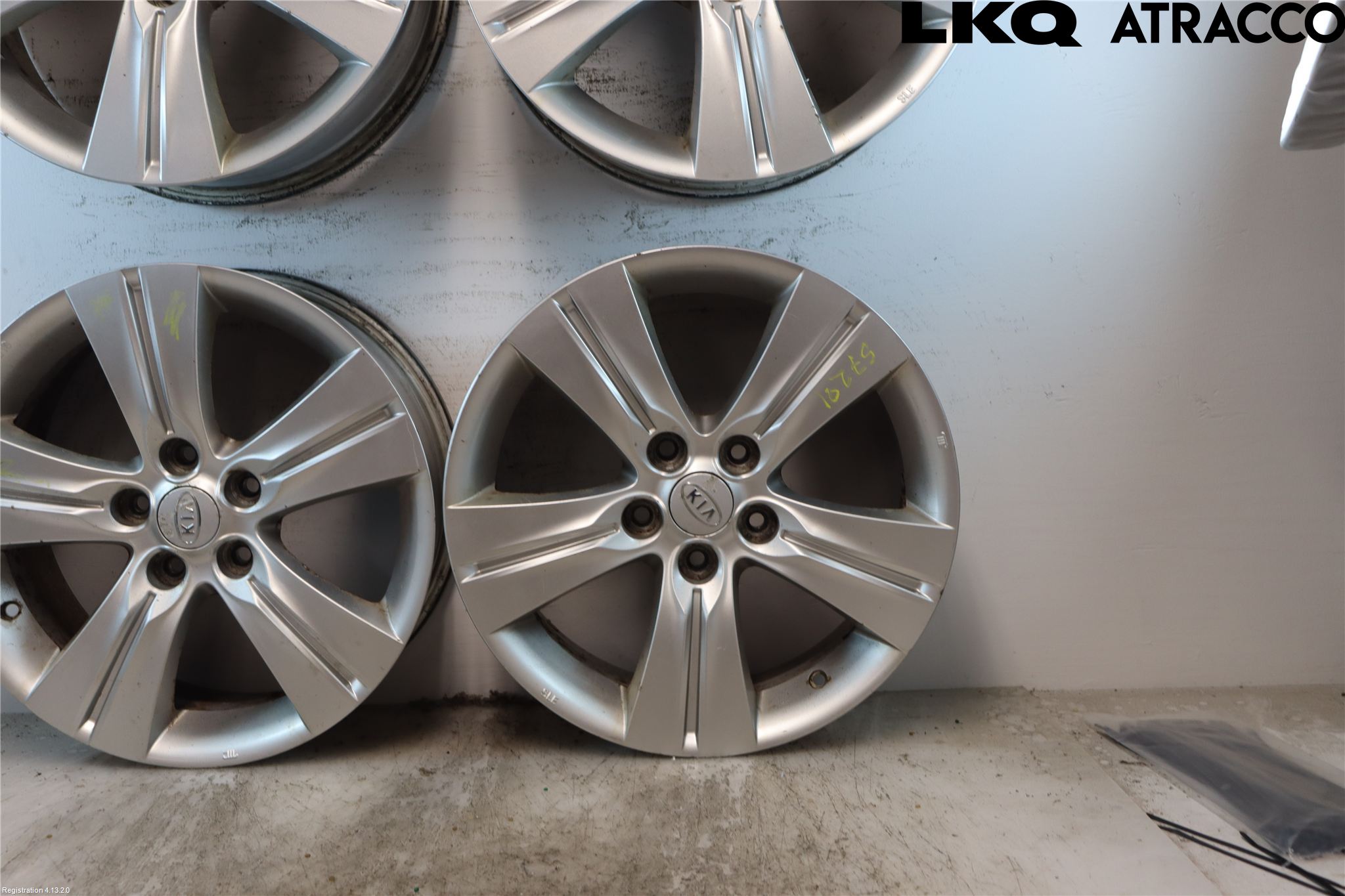 Kia SPORTAGE (SL) 11-15 Felg Aluminium Sett 4Stk