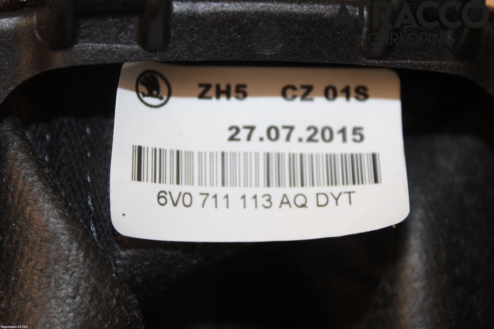 Skoda FABIA 15-21 Gearspak Mansjett