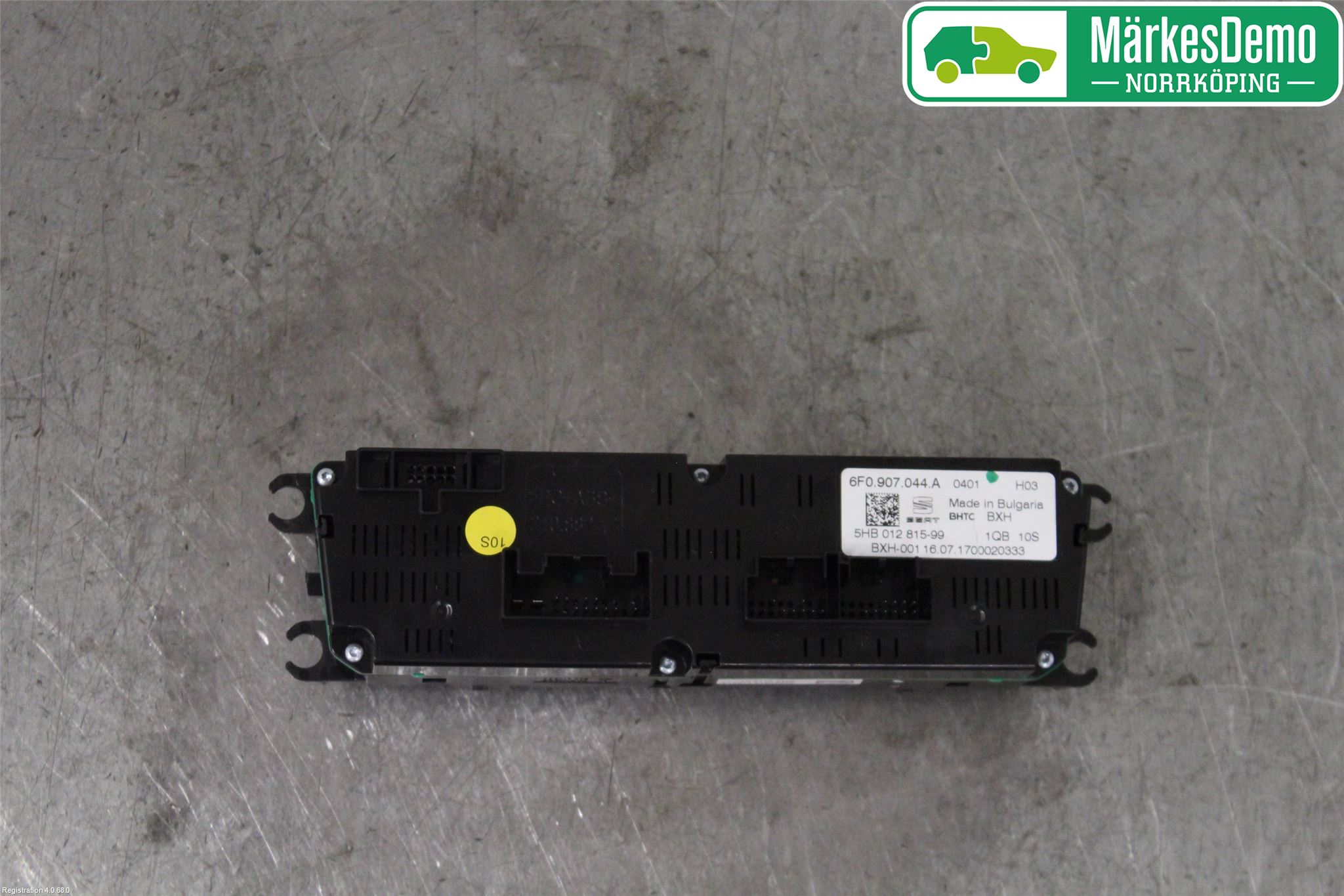 Seat IBIZA V 17-20 Varmeapparat Panel(Regulering)
