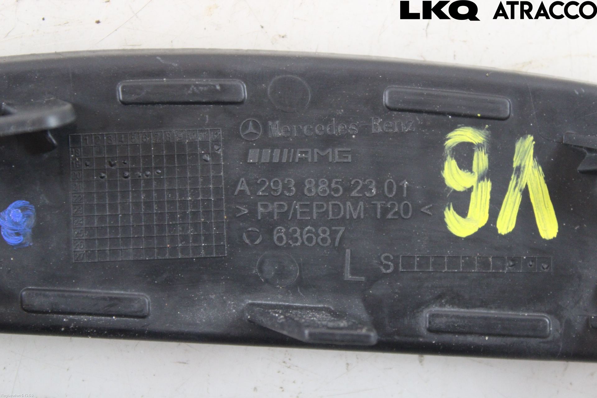 Mercedes-Benz MB EQC (N293) 20- Støtfanger Bak Hjørne Venstre