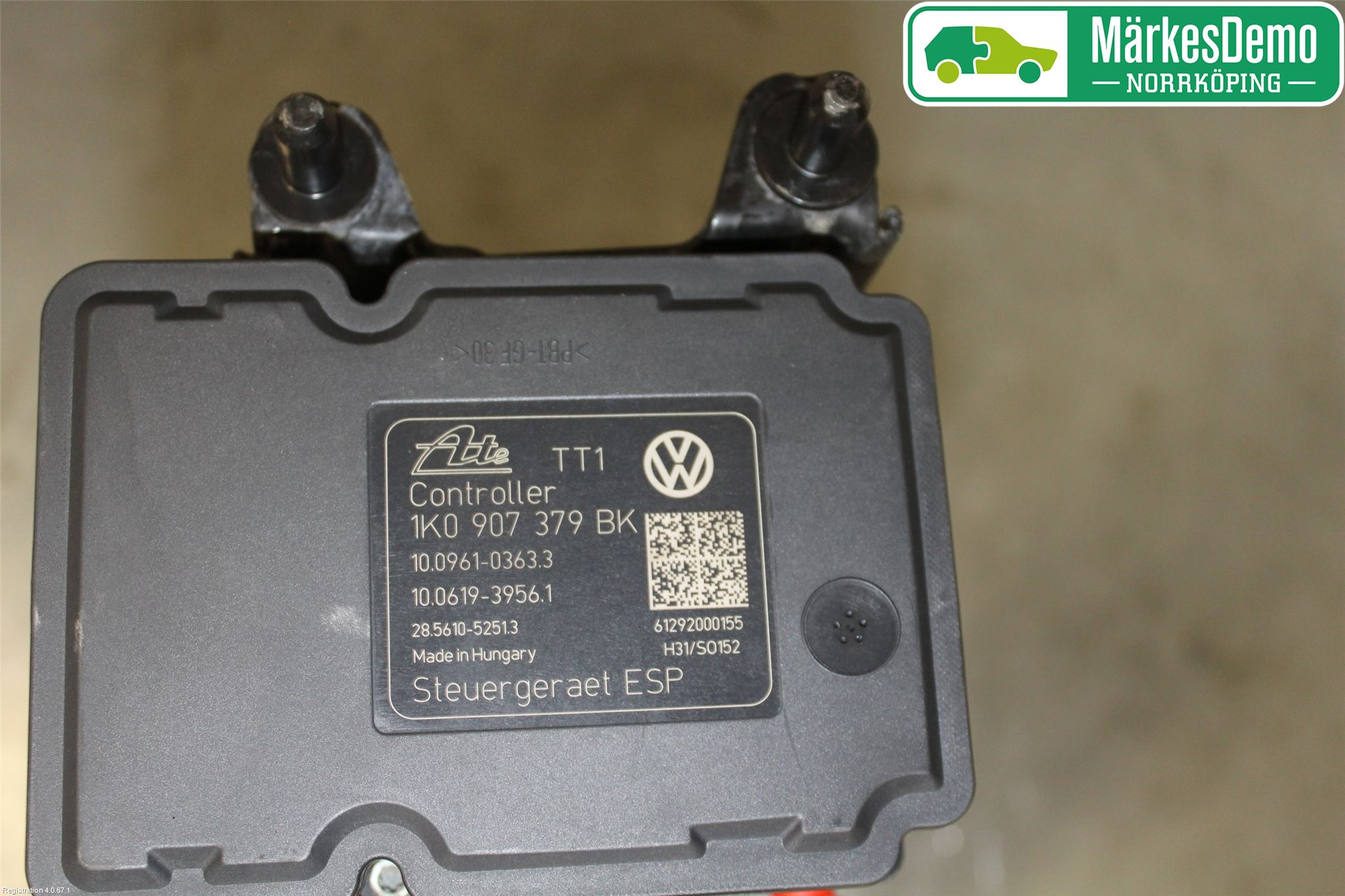 Volkswagen VW CADDY 11-15 Abs Hydraulikkaggregat
