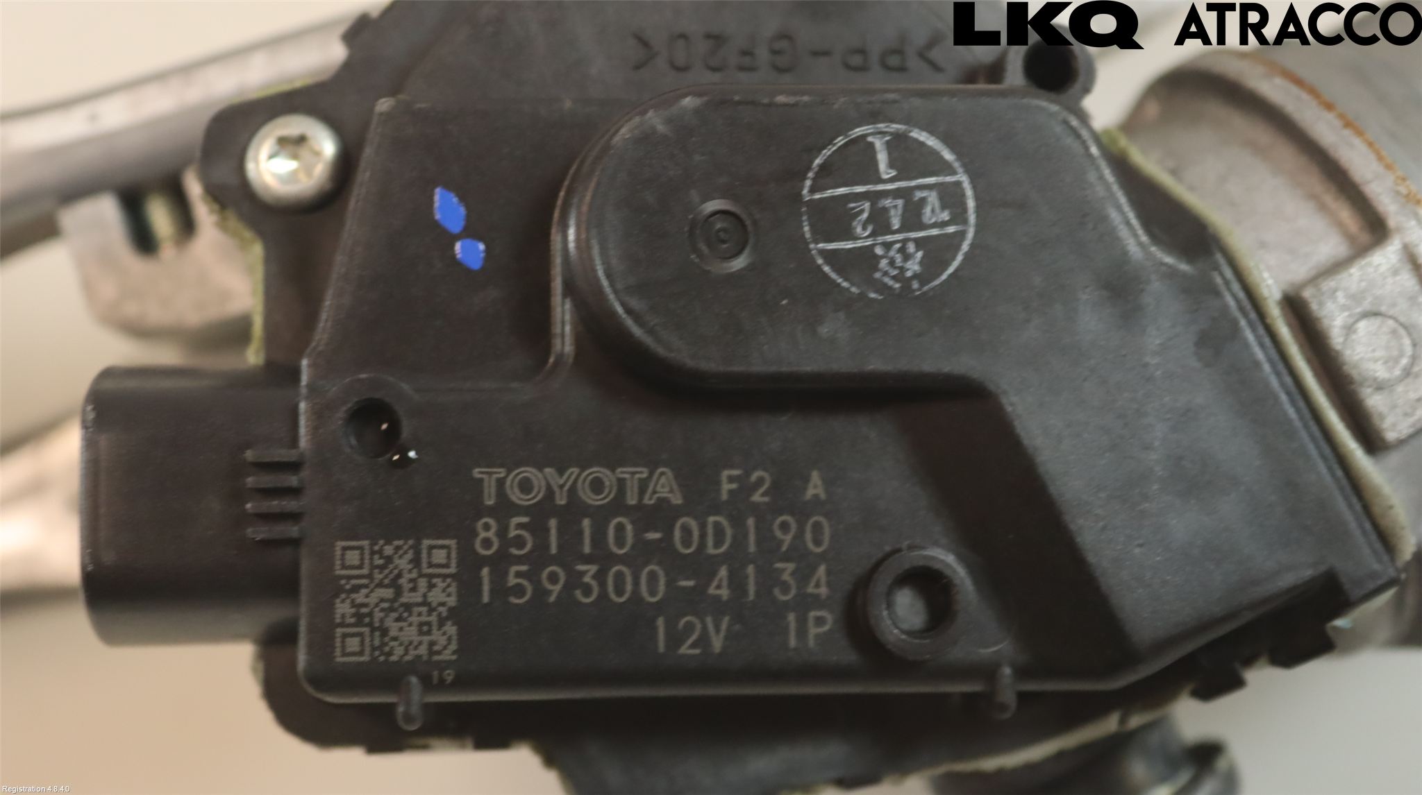 Toyota YARIS XP130 12-14 Viskeroverføring Frontrute