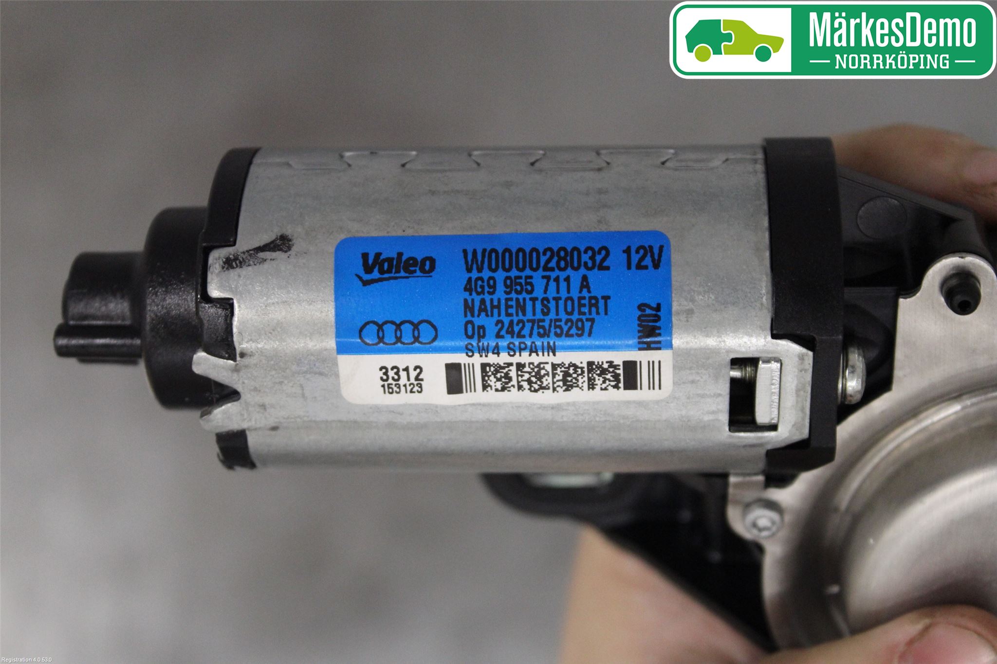 Audi A6/S6 4G 11-18 Viskermotor Bakluke