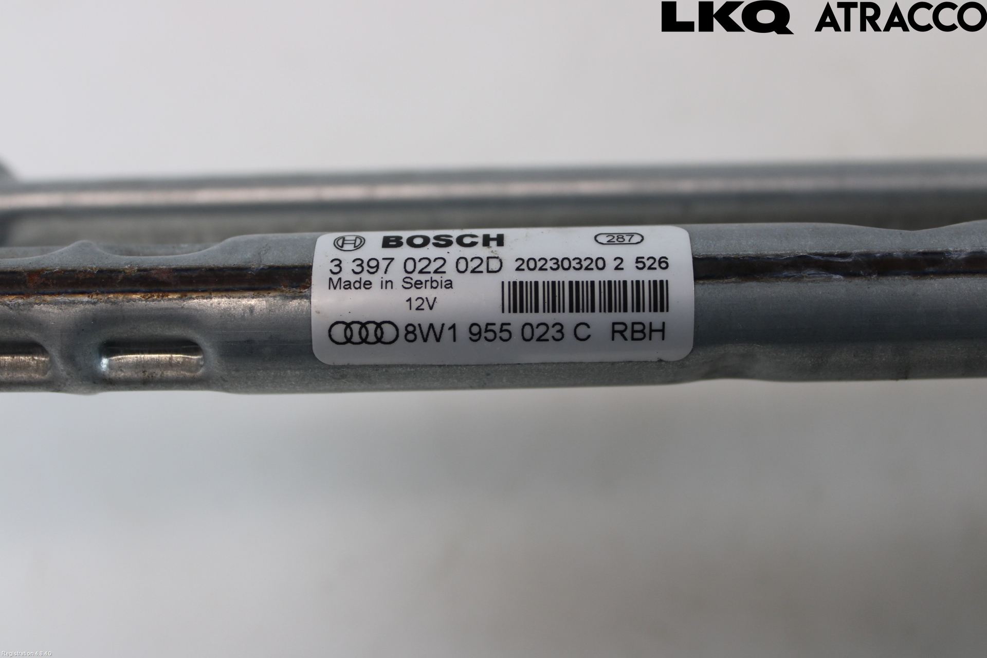 Audi A4/S4 B9 20- Viskeroverføring Frontrute