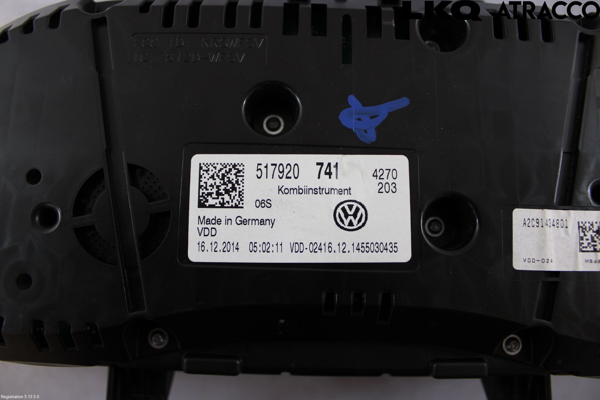 Volkswagen VW GOLF SPORTSVAN 15-20 Instr Kombinert