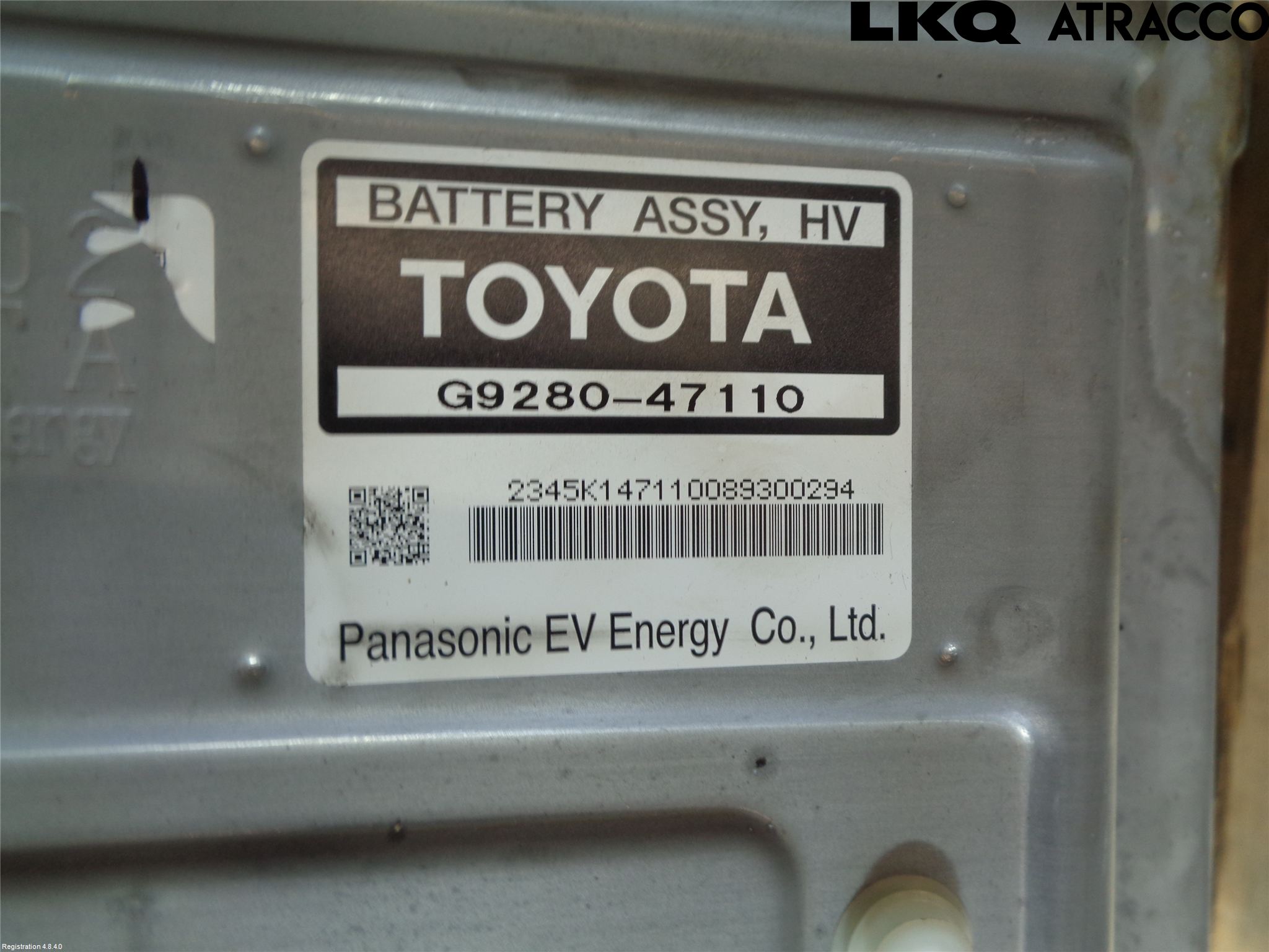 Toyota PRIUS NWH20 04-08 Hybrid Batteri