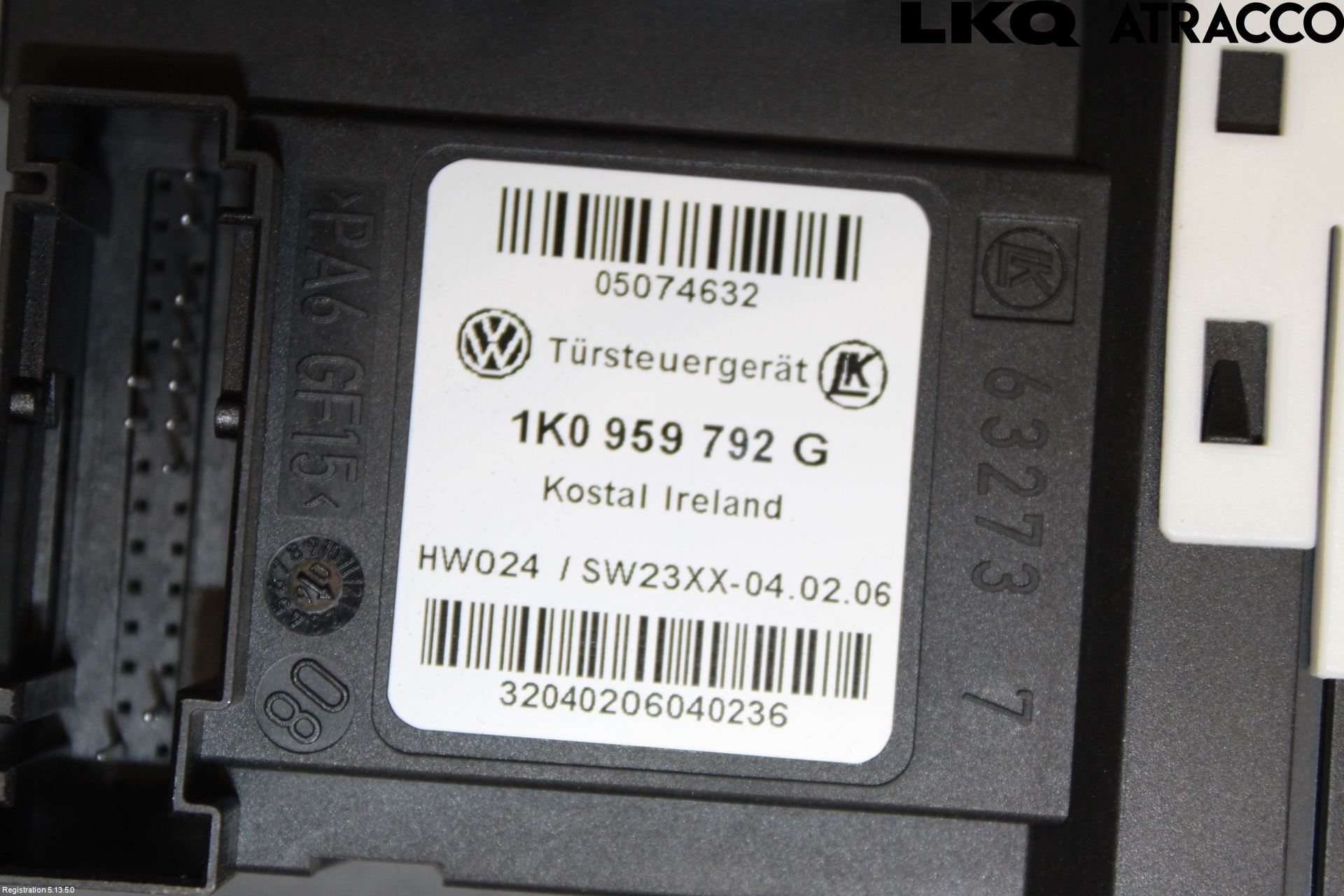 Volkswagen VW GOLF V 04-09 Vindusheis El Komp