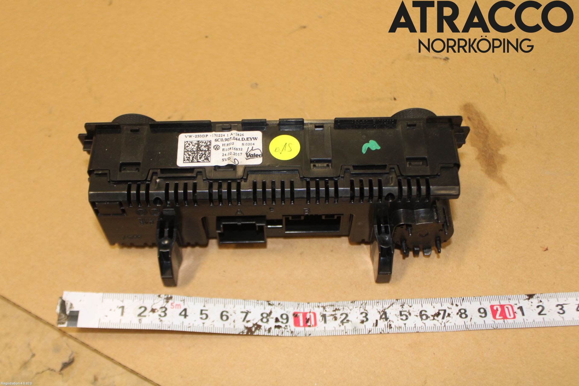 Volkswagen VW POLO 10-17 Varmeapparat Panel(Regulering)