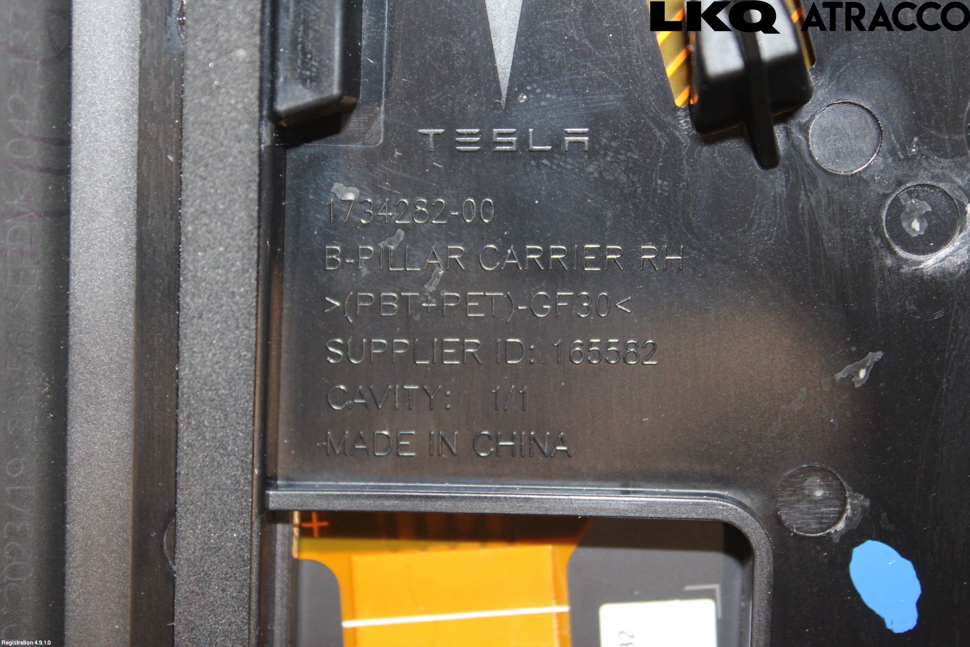Tesla MODEL 3 17- Dør Dekorlist Hf