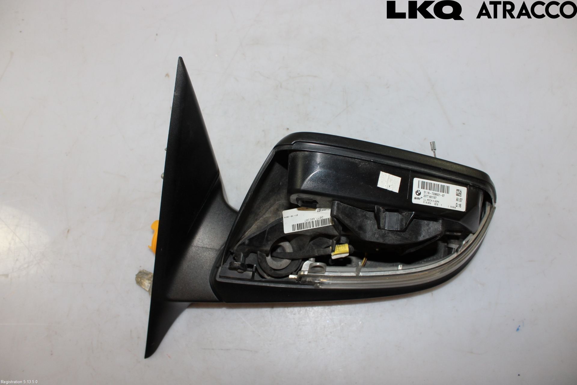 BMW 3 F30/F31/F80 12-19 Speil V M-El Justering