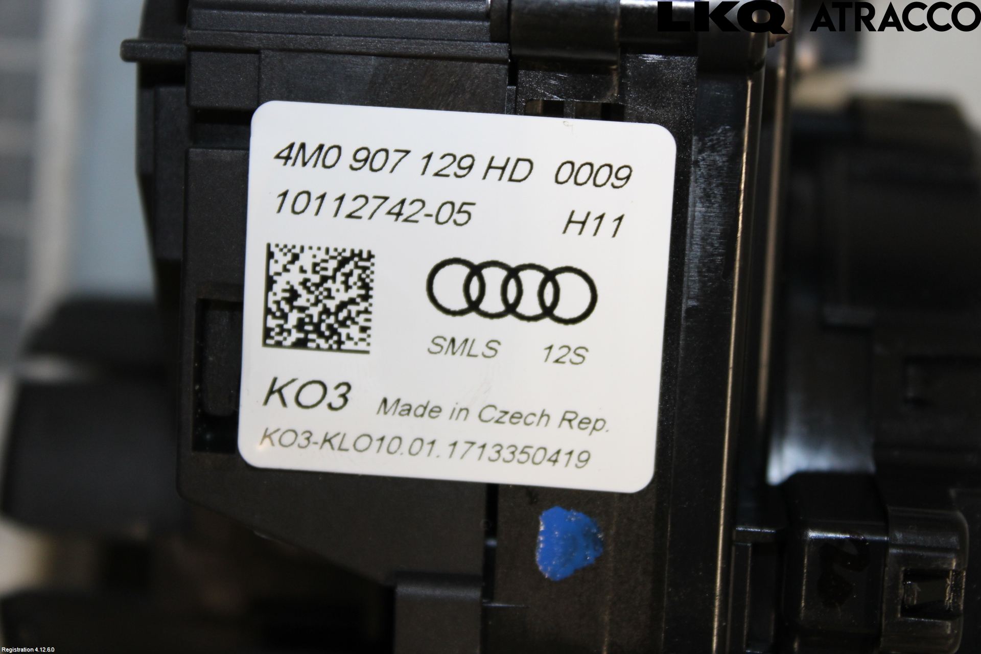 Audi A4/S4 B9 16-19 Bryter Ratt Kombi H Og V