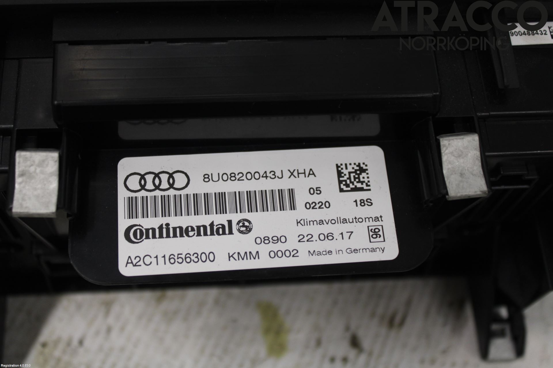 Audi Q3 8U 12-18 Varmeapparat Panel(Regulering)