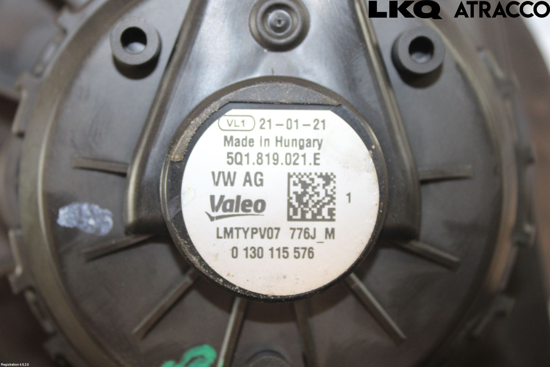 Audi A3/S3 8Y 21- Varmeapparat Viftemotor