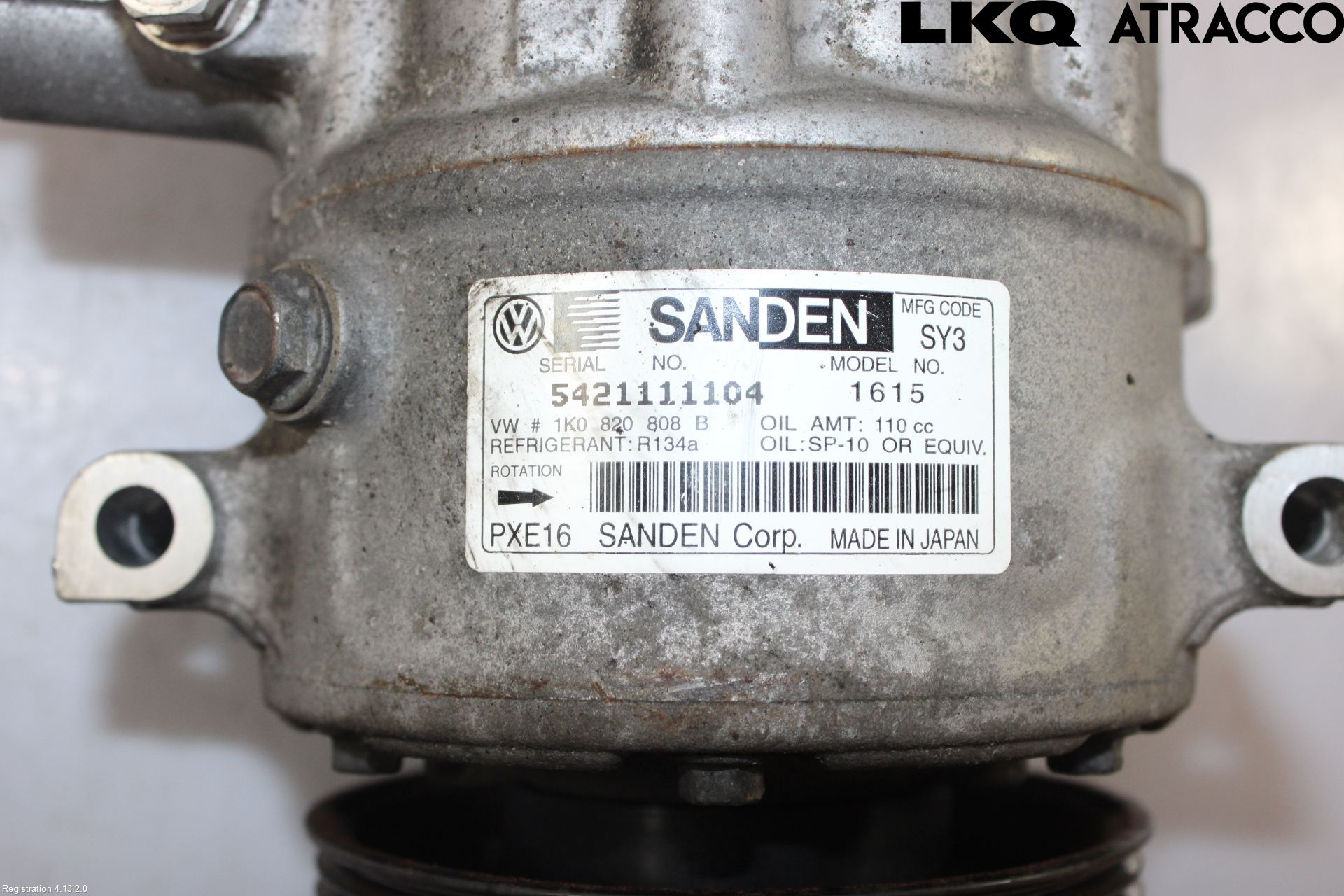 Skoda SUPERB 09-15 Varme Ac Kompressor