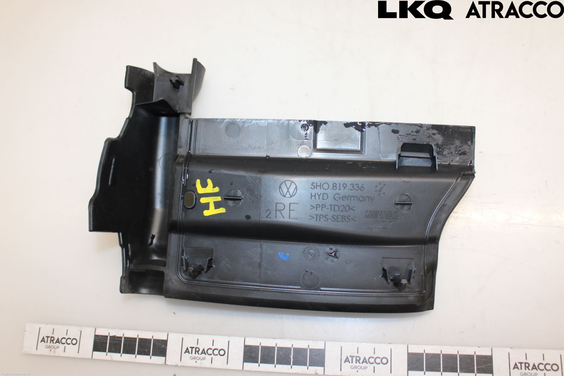 Volkswagen VW GOLF / E-GOLF VIII 20- Visker Deksel-Grill-Under Frr