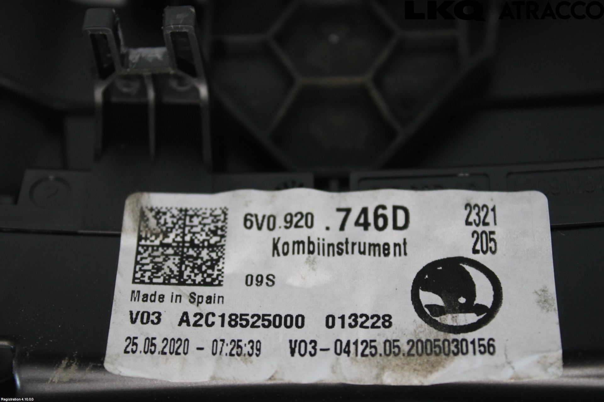 Skoda FABIA 15-21 Instr Kombinert