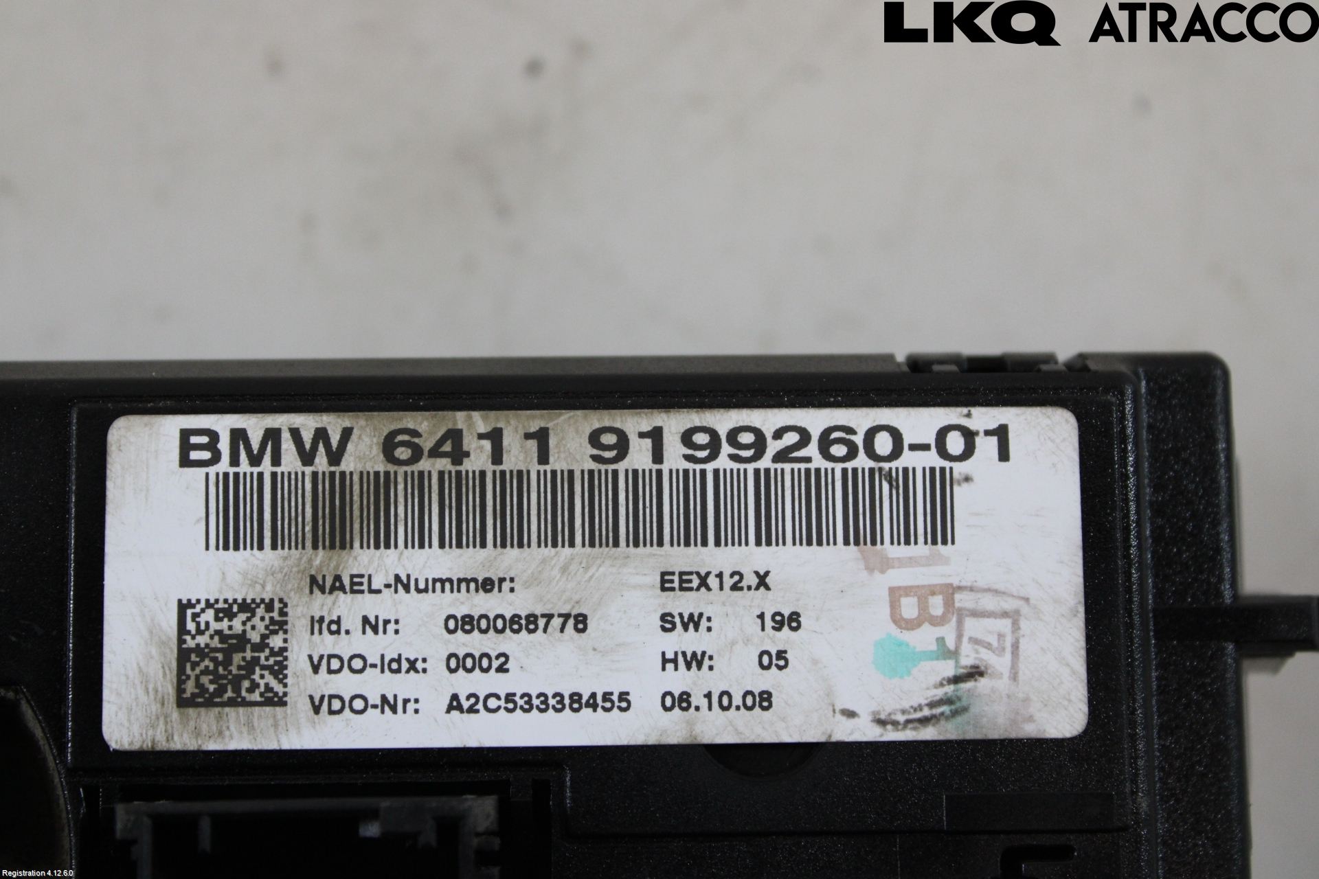 BMW 1 E87/81 5D/3D 03-11 Varmeapparat Panel(Regulering)