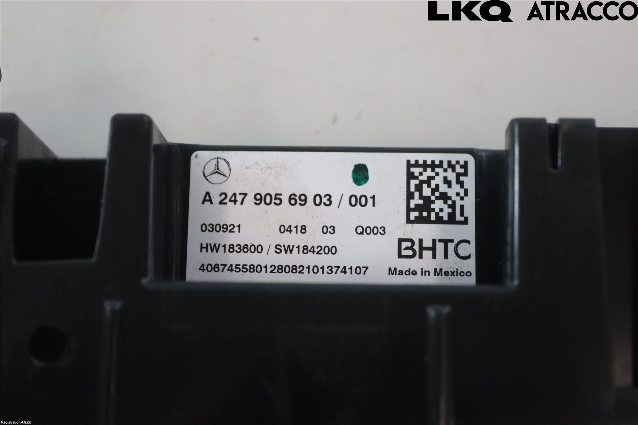 Mercedes-Benz MB GLE-KLASS (W167/V167/C167) 19- Varmeapparat Panel(Regulering)