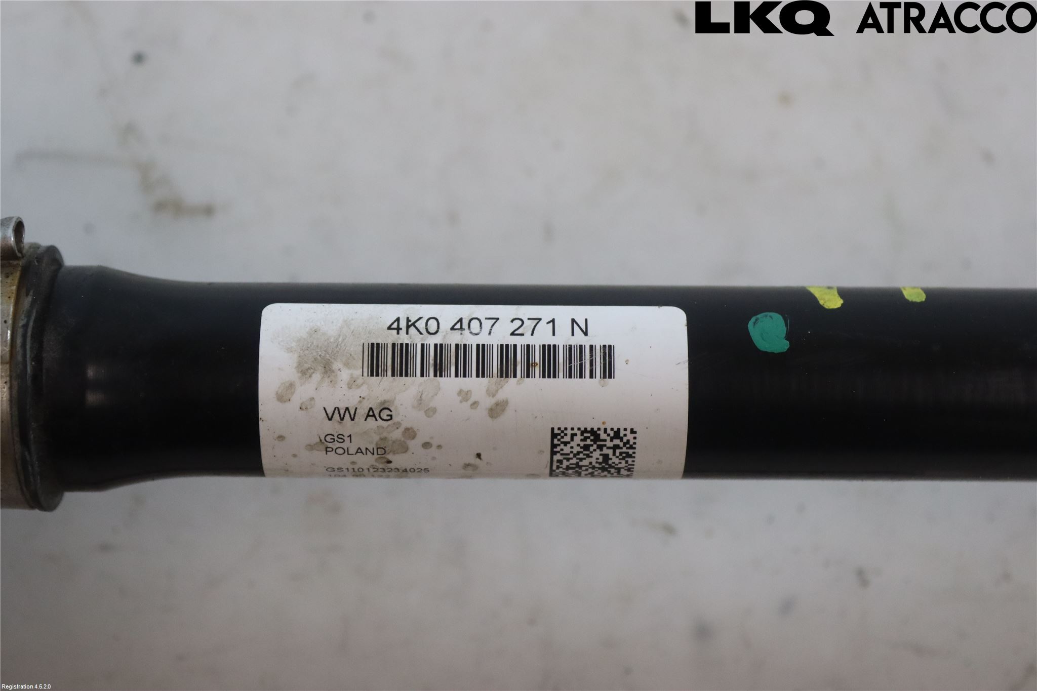 Audi A6 F2/C8 19- Drivaksel Foran Kompl Venstre
