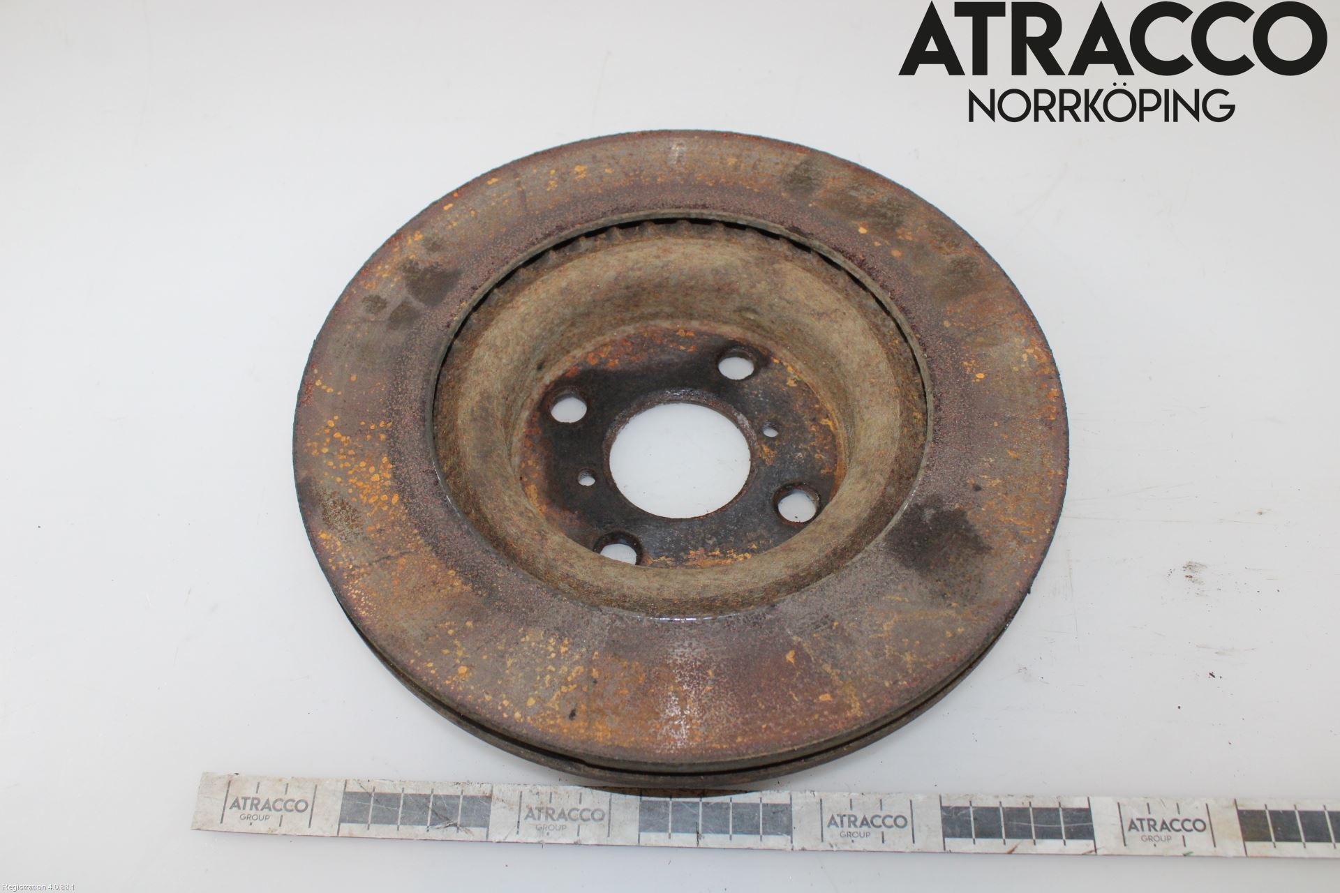 Toyota YARIS XP130 15-20 Bremseskive Foran
