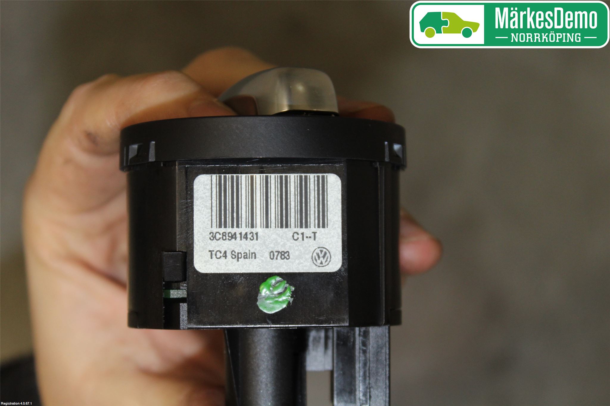 Volkswagen VW PASSAT 11-14 Bryter Hovedlys