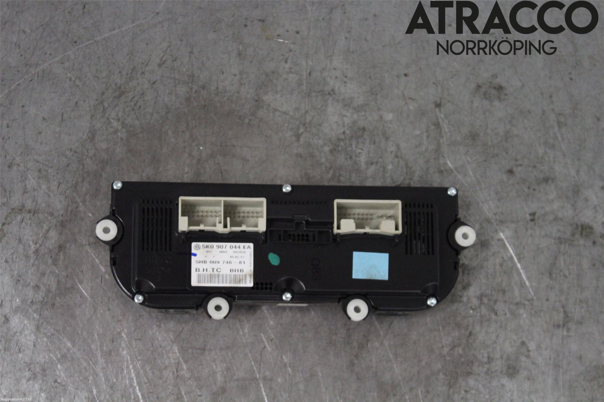 Volkswagen VW PASSAT 11-14 Varmeapparat Panel(Regulering)
