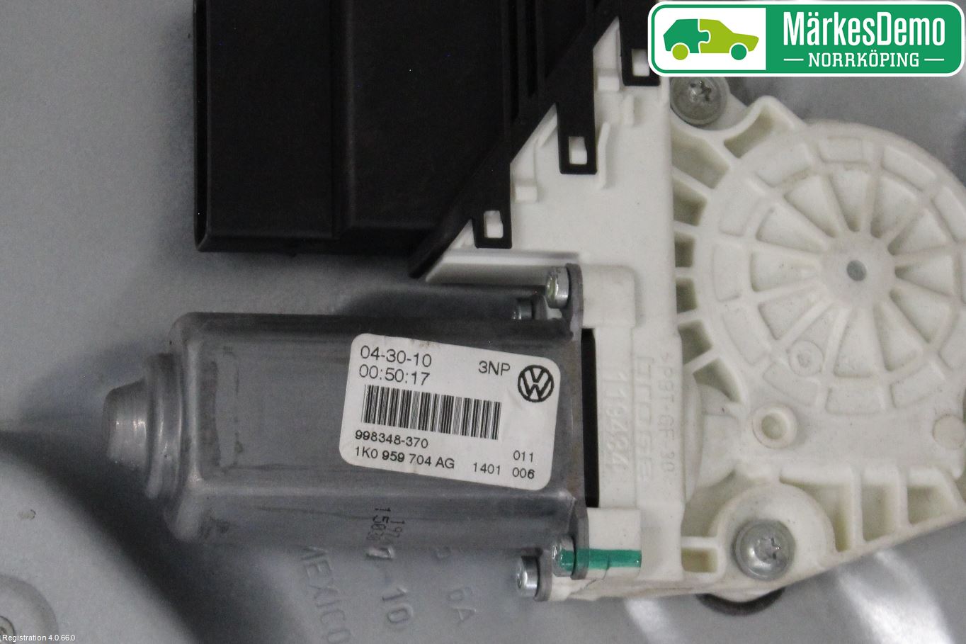 Volkswagen VW GOLF VI 09-13 Vindusheis El Komp