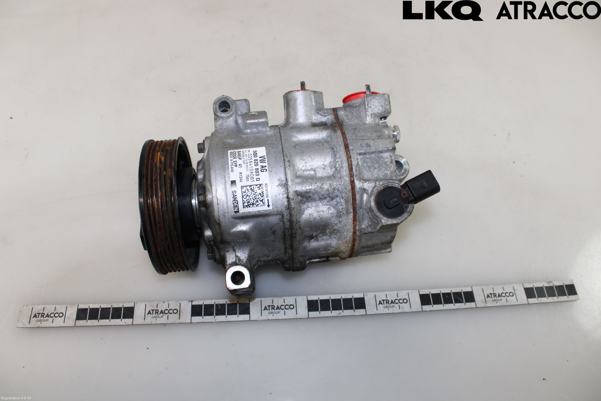 Volkswagen VW CRAFTER II / E-CRAFTER 17- Varme Ac Kompressor