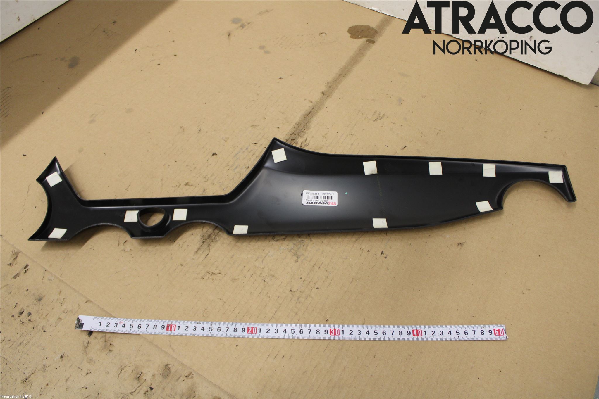 Mopedbil Aixam AIXAM COUPE Innr Dekor Instrbord