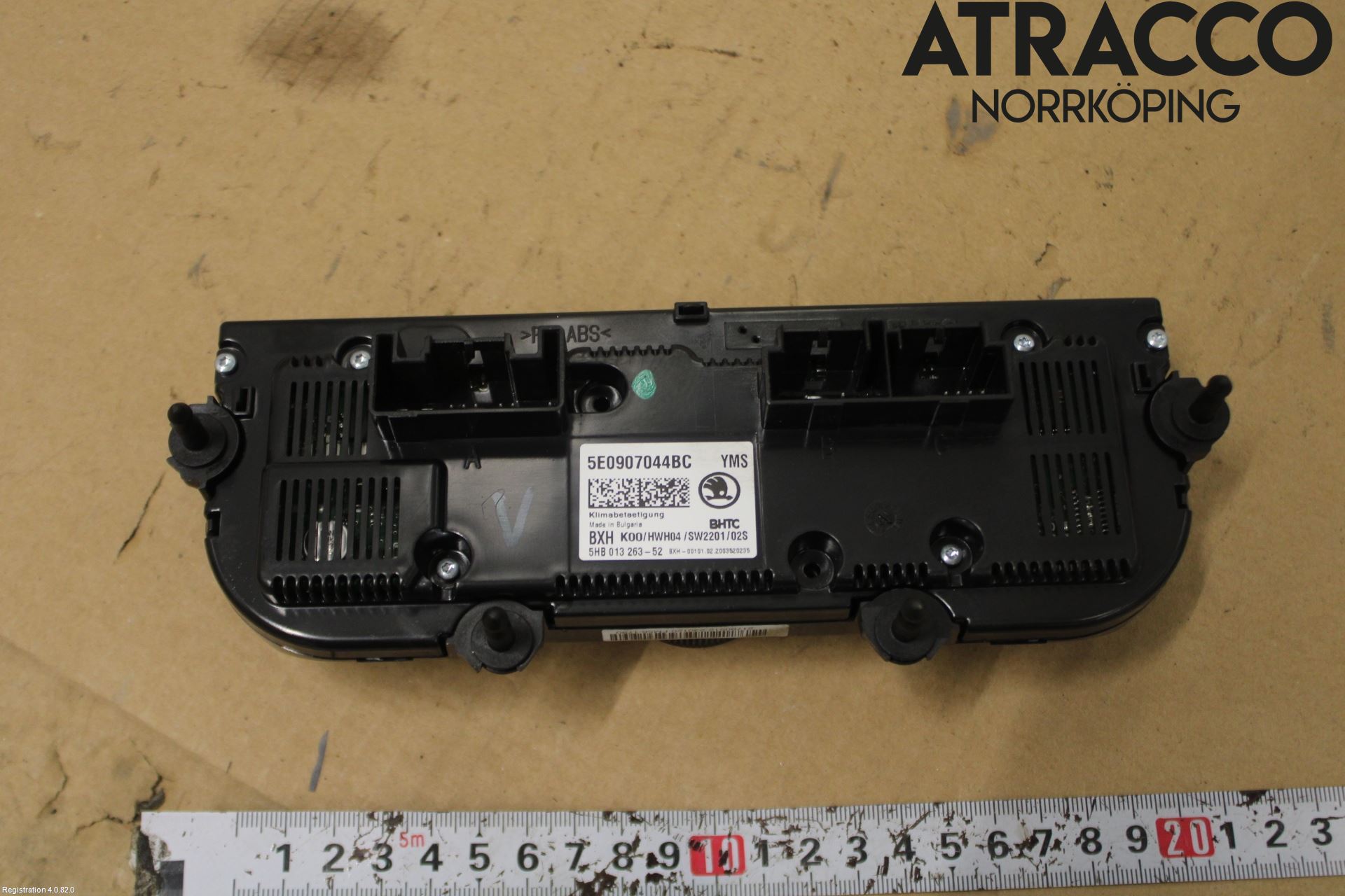 Skoda OCTAVIA (5E) 13-20 Varmeapparat Panel(Regulering)
