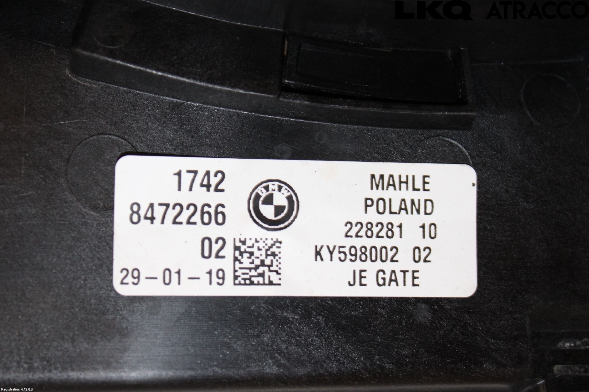 BMW 5 G30/G31/F90 17-23 Kjølevifte Elektrisk