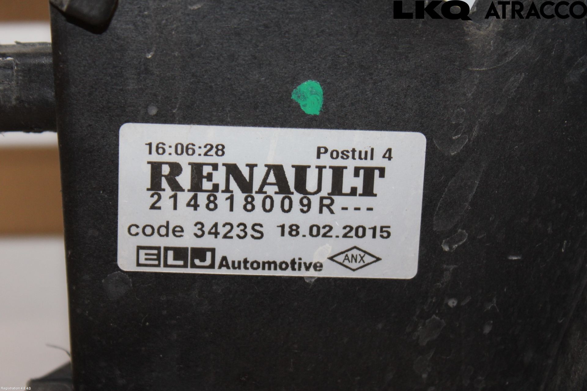 Dacia LOGAN MCV/STEPWAY Kjølevifte Elektrisk