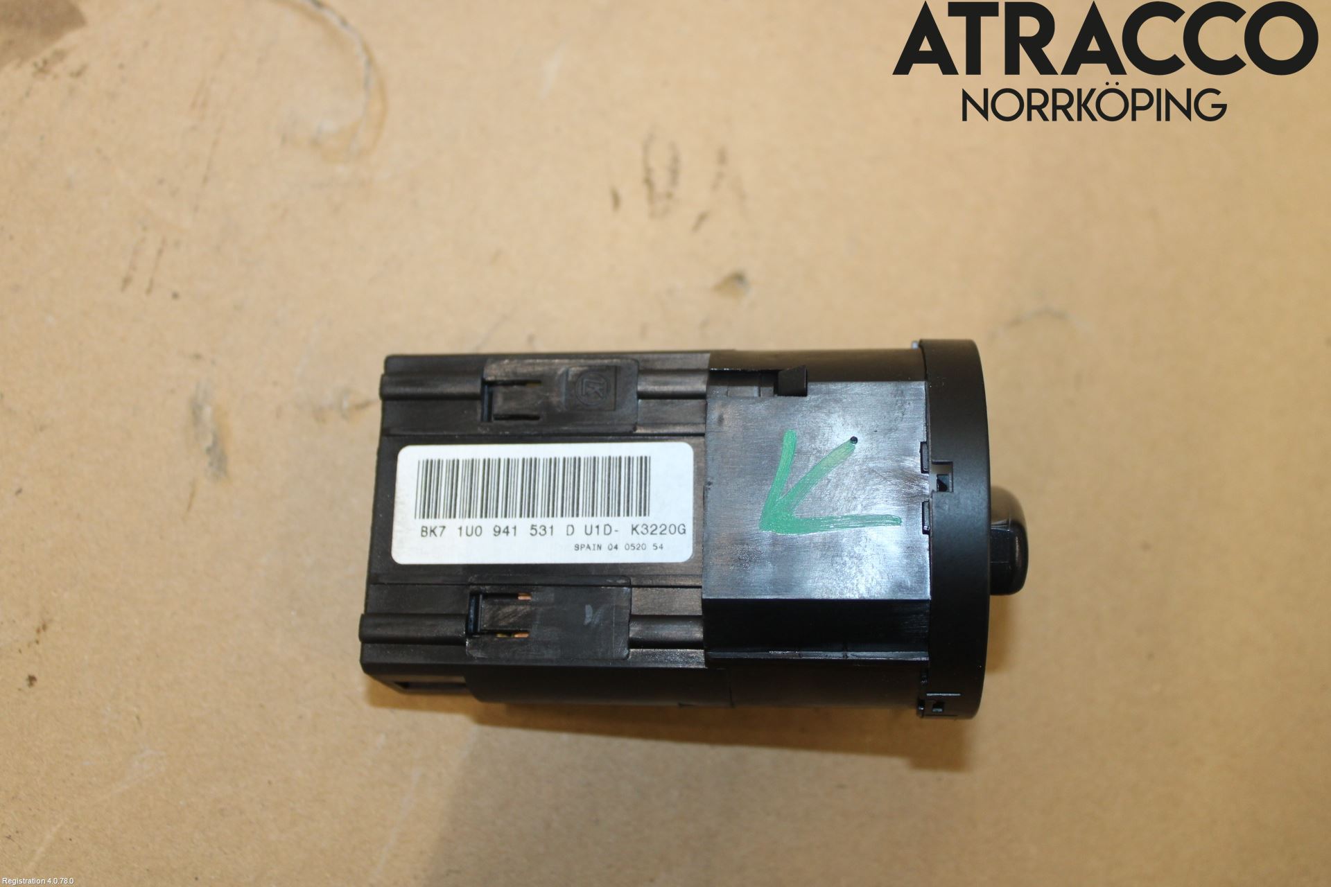 Skoda FABIA 07-14 Bryter Hovedlys