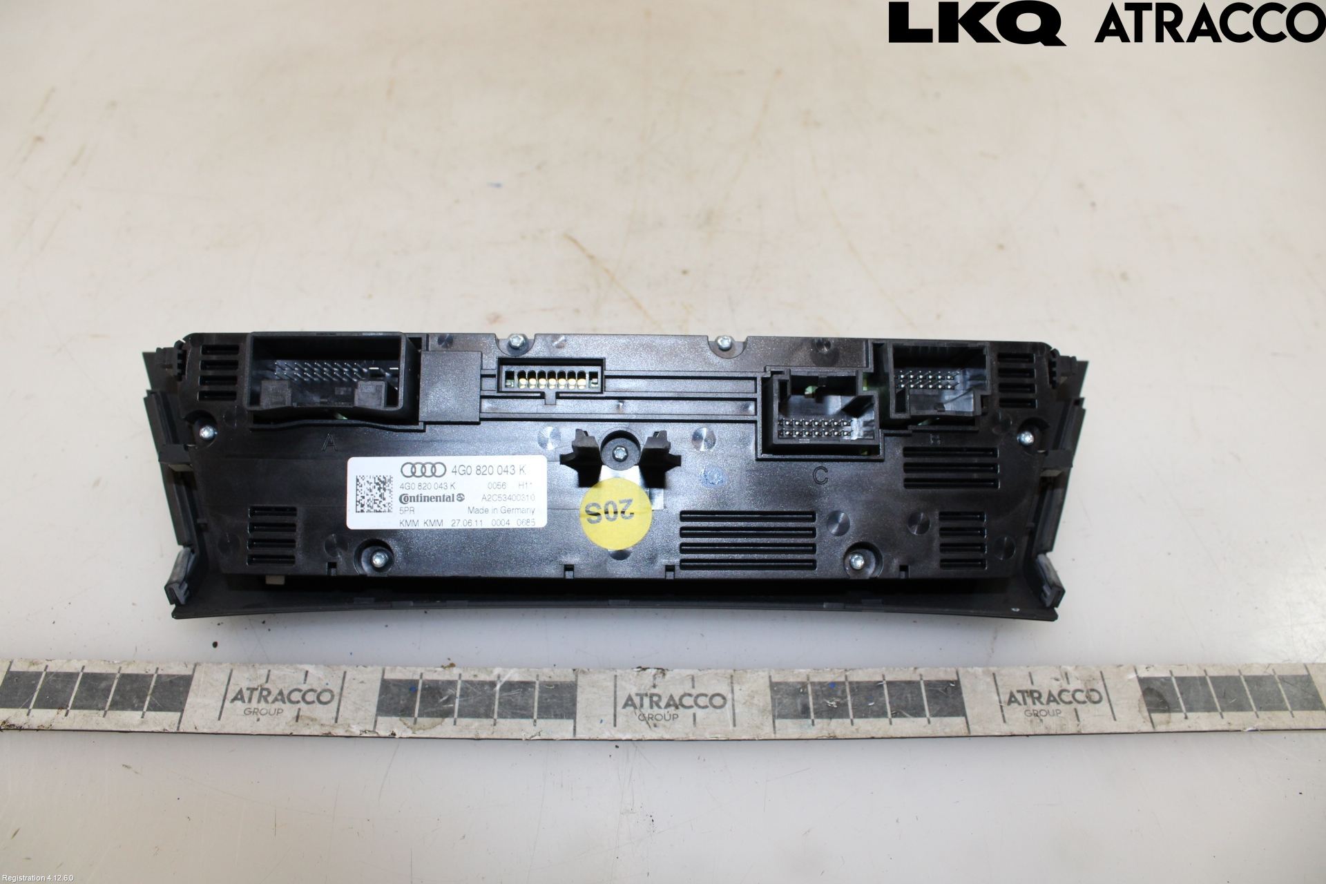Audi A6/S6 4G 11-18 Varmeapparat Panel(Regulering)