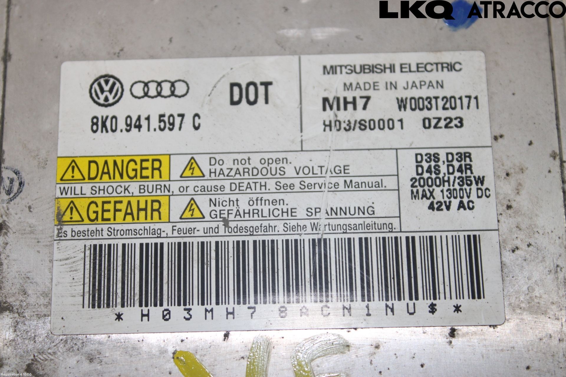 Audi A4/S4 08-11 Styreenhet Xenon