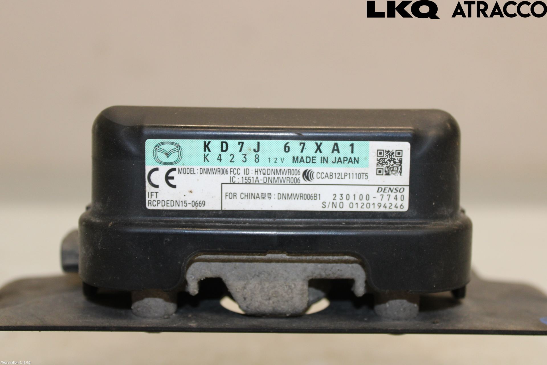 Mazda CX-3 Sensor Kollisjonsbeskyttelse