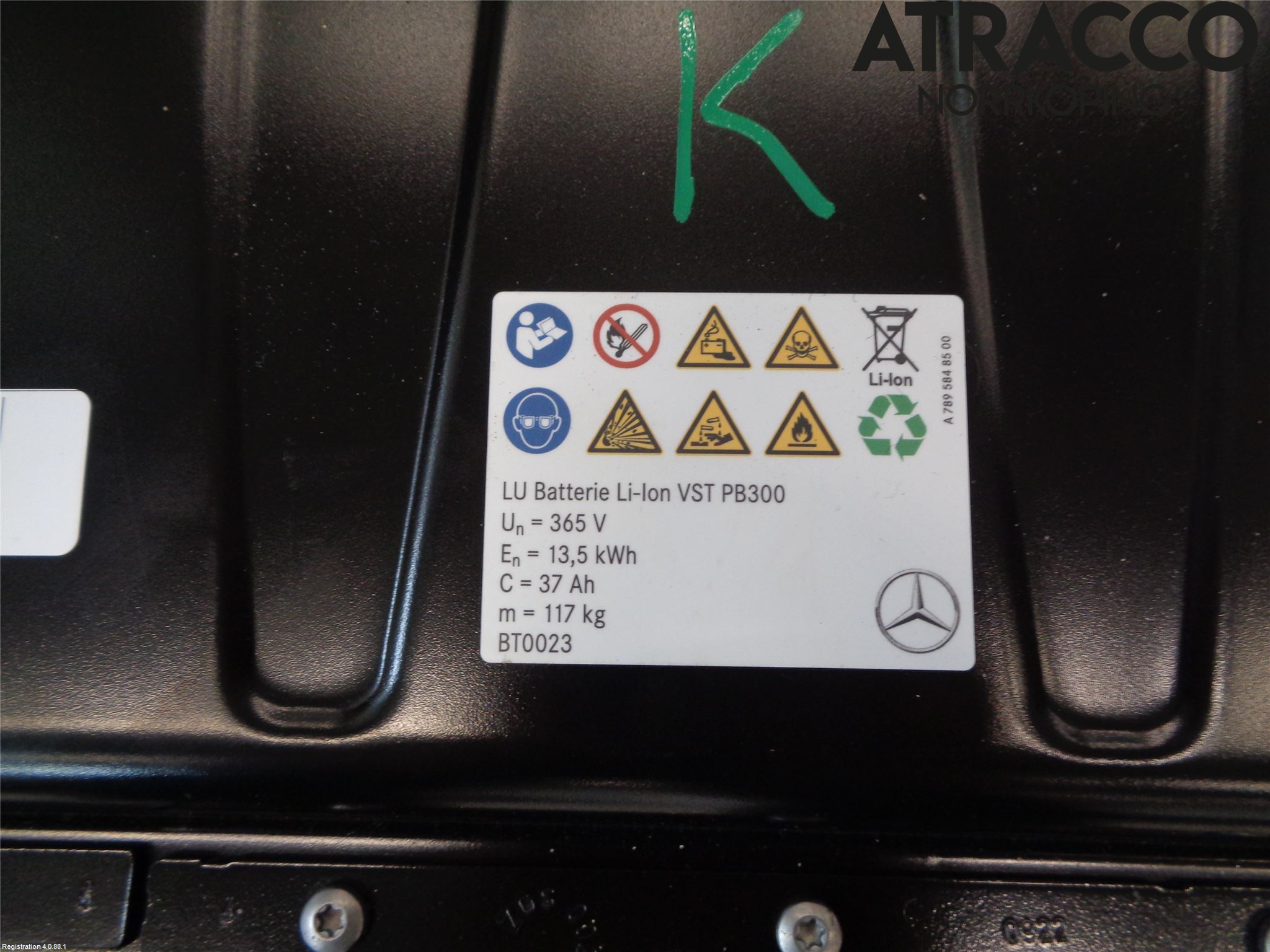 Mercedes-Benz MB E-KLASS (W213) 16-23 Hybrid Batteri