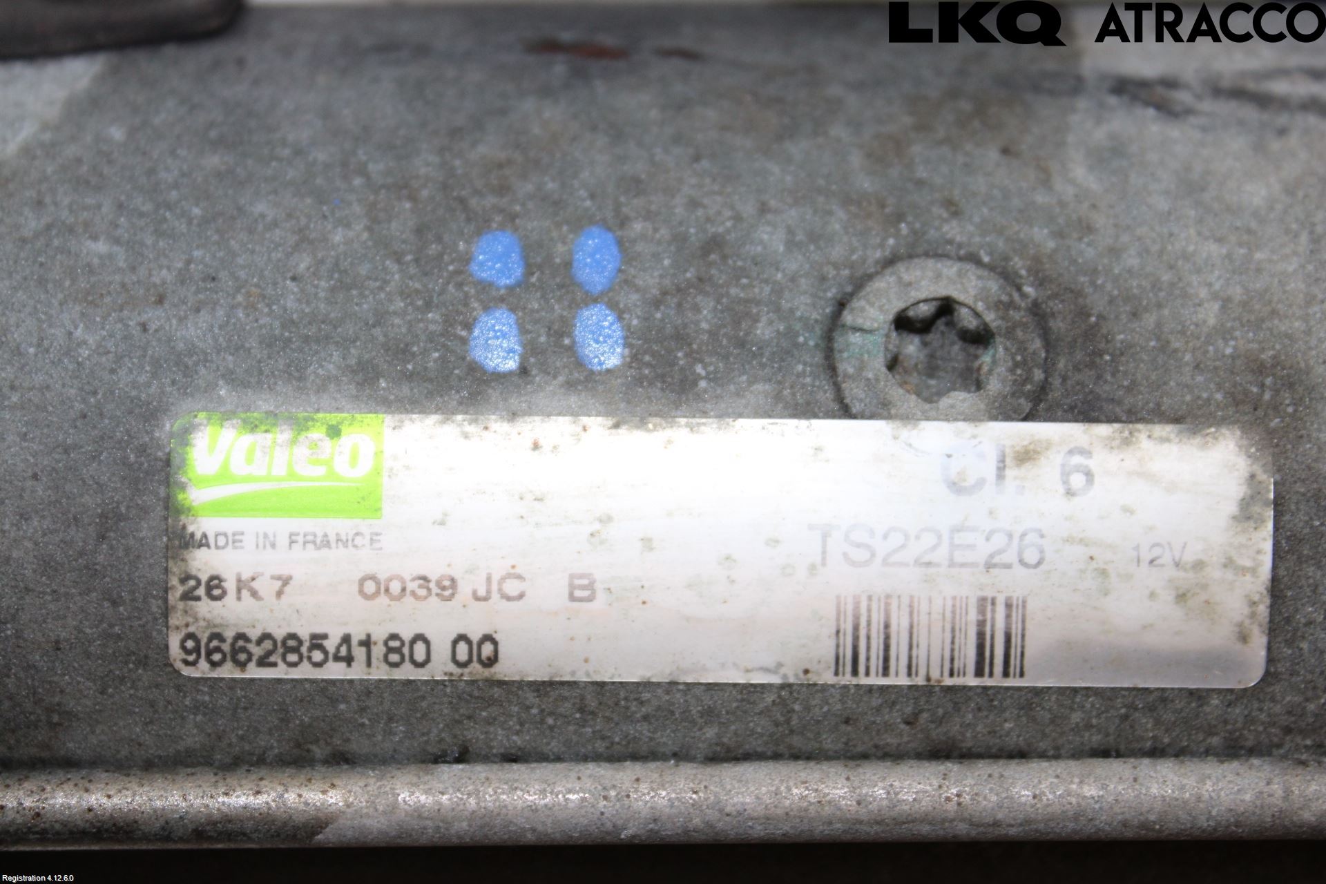 Peugeot 307     05-08 Startmotor Diesel