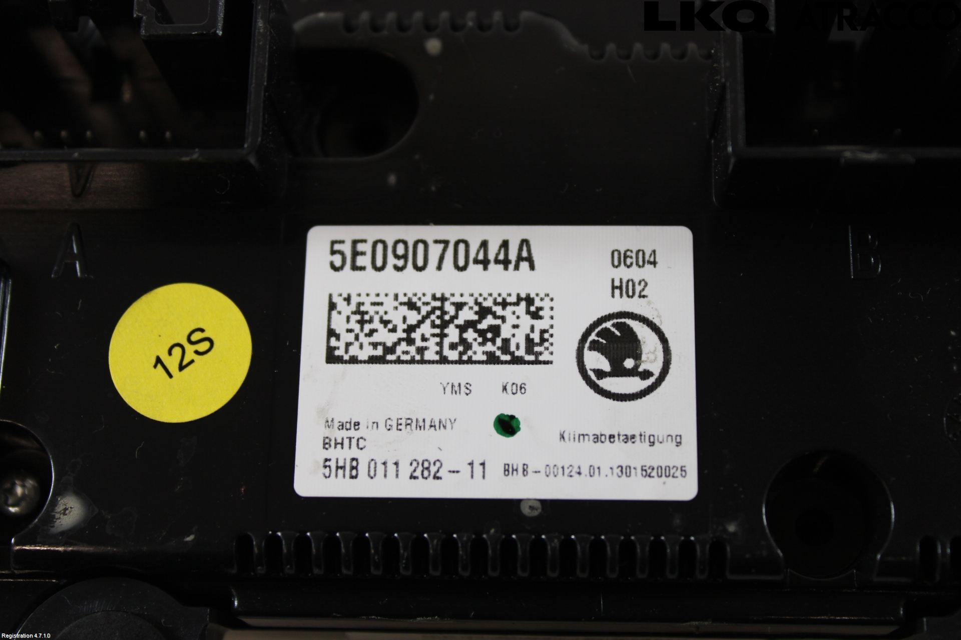 Skoda OCTAVIA (5E) 13-20 Varmeapparat Panel(Regulering)
