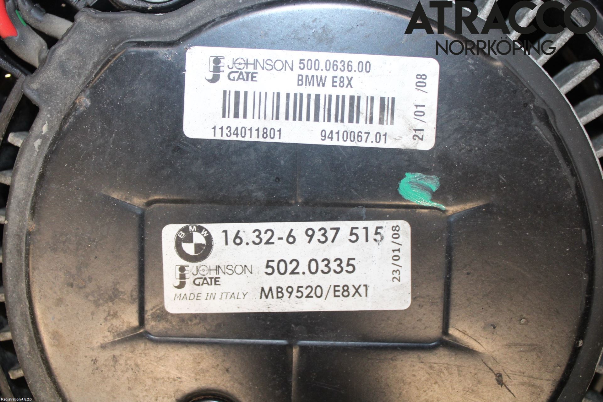 BMW 1 E87/81 5D/3D 03-11 Kjølevifte Elektrisk
