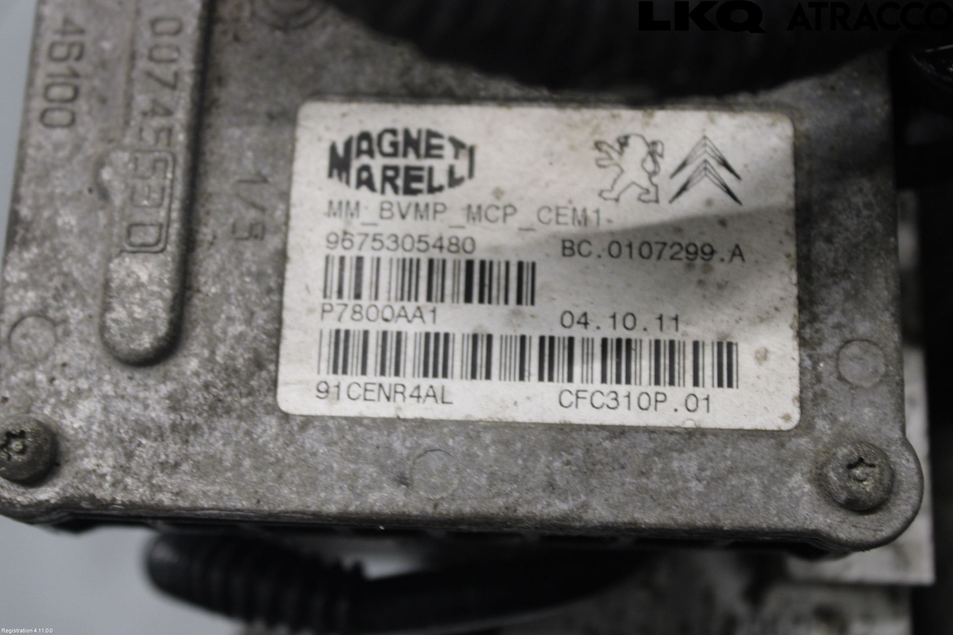 Peugeot PARTNER 08-15 Gearkasse  Tronic (Tip)